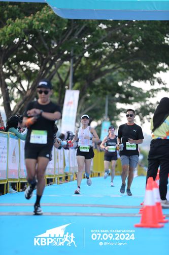 Race photo from KBP City Run 2024