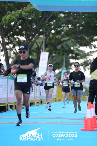 Race photo from KBP City Run 2024