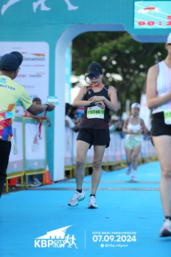 Race photo from KBP City Run 2024