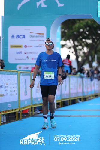 Race photo from KBP City Run 2024