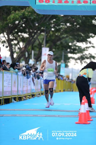 Race photo from KBP City Run 2024