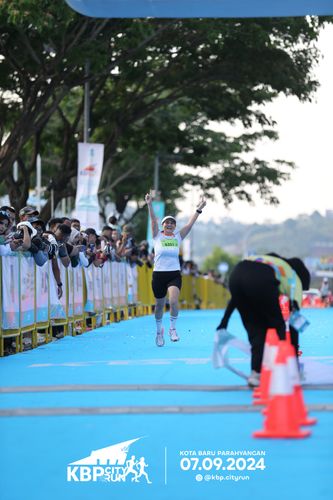 Race photo from KBP City Run 2024
