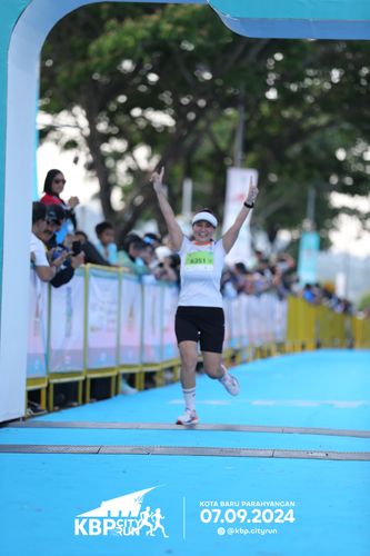 Race photo from KBP City Run 2024