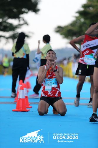 Race photo from KBP City Run 2024