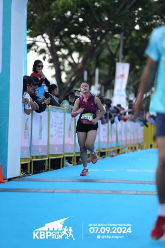 Race photo from KBP City Run 2024