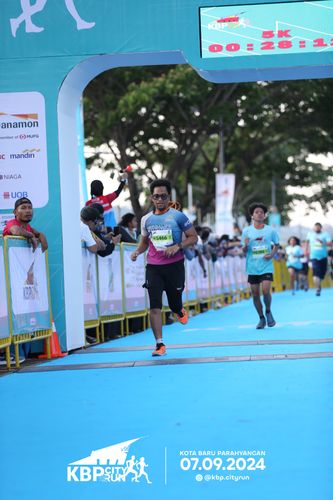 Race photo from KBP City Run 2024