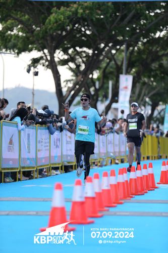 Race photo from KBP City Run 2024