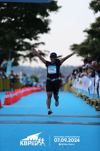 Race photo from KBP City Run 2024