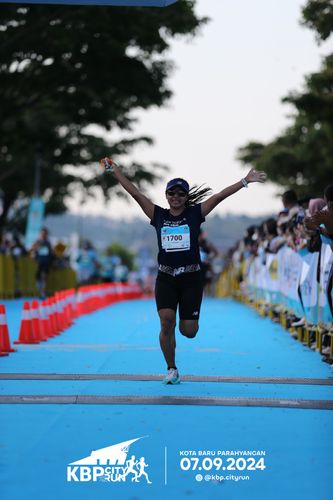 Race photo from KBP City Run 2024