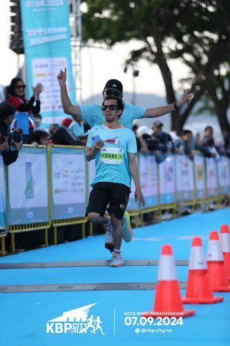 Race photo from KBP City Run 2024