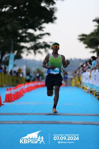 Race photo from KBP City Run 2024