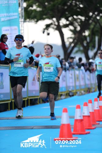 Race photo from KBP City Run 2024