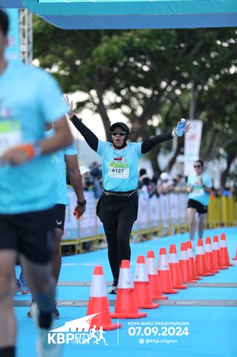 Race photo from KBP City Run 2024