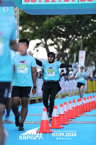 Race photo from KBP City Run 2024