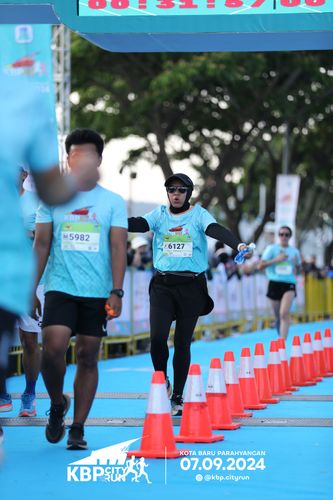 Race photo from KBP City Run 2024