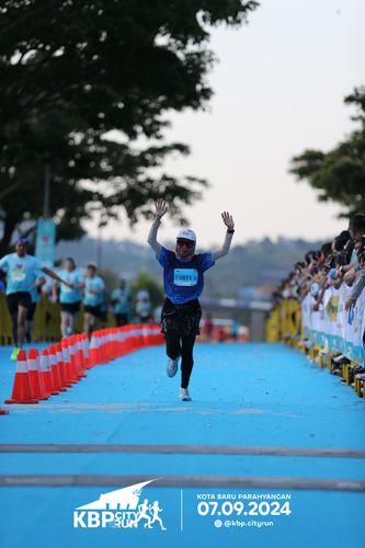 Race photo from KBP City Run 2024