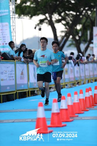 Race photo from KBP City Run 2024
