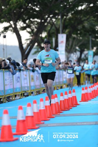 Race photo from KBP City Run 2024