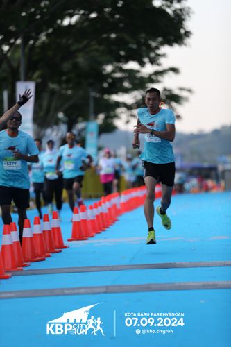 Race photo from KBP City Run 2024