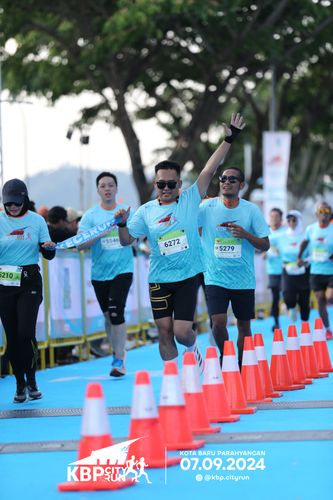 Race photo from KBP City Run 2024
