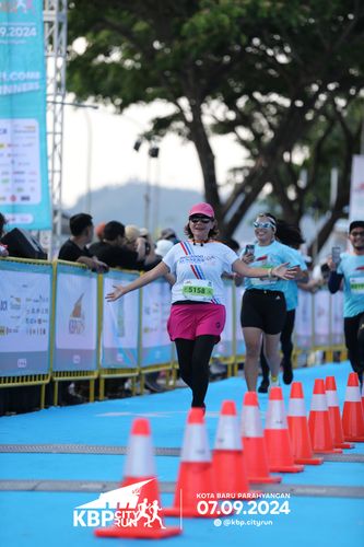 Race photo from KBP City Run 2024