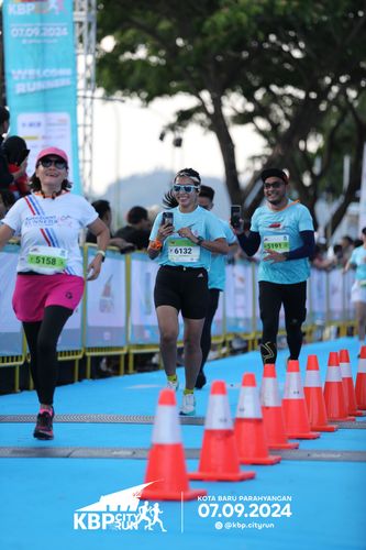 Race photo from KBP City Run 2024