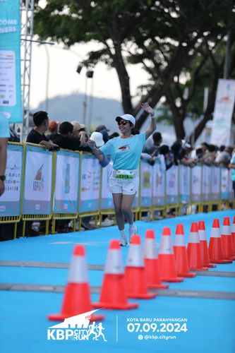 Race photo from KBP City Run 2024