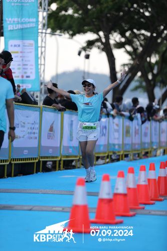 Race photo from KBP City Run 2024