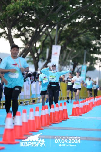 Race photo from KBP City Run 2024