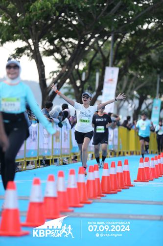 Race photo from KBP City Run 2024
