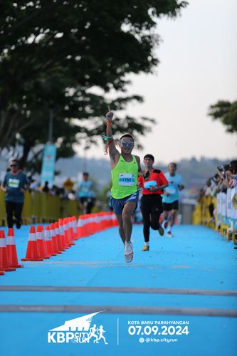 Race photo from KBP City Run 2024