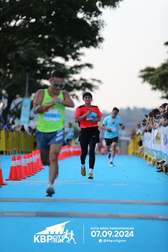 Race photo from KBP City Run 2024