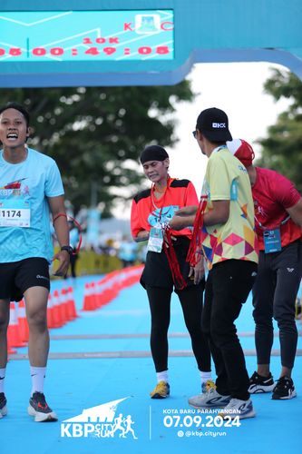 Race photo from KBP City Run 2024