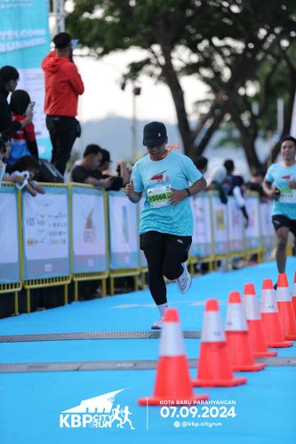Race photo from KBP City Run 2024