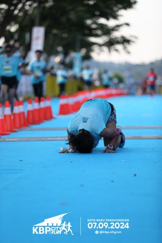 Race photo from KBP City Run 2024