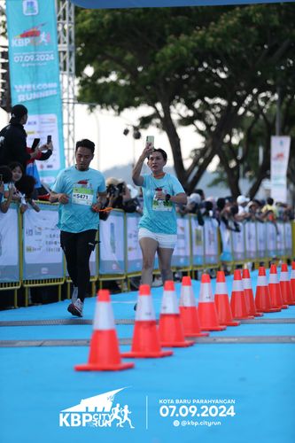 Race photo from KBP City Run 2024