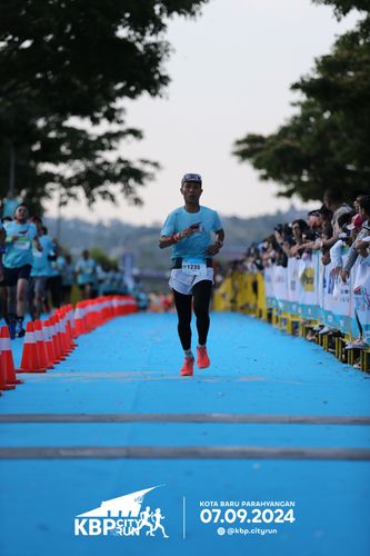 Race photo from KBP City Run 2024
