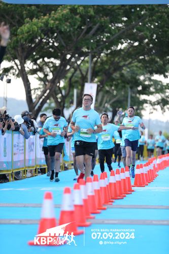 Race photo from KBP City Run 2024
