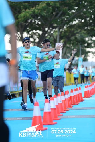 Race photo from KBP City Run 2024