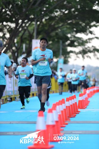 Race photo from KBP City Run 2024