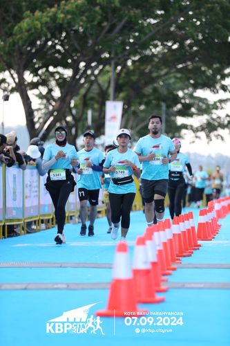 Race photo from KBP City Run 2024