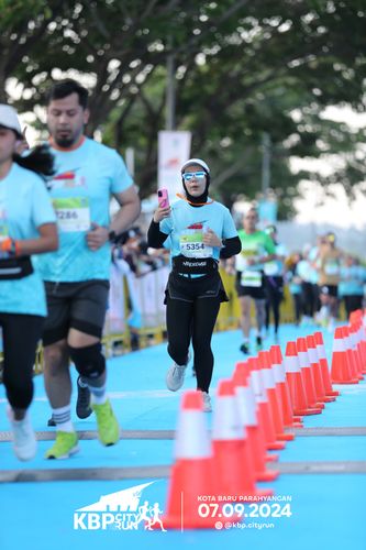 Race photo from KBP City Run 2024