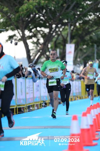Race photo from KBP City Run 2024