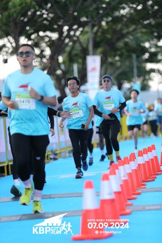 Race photo from KBP City Run 2024