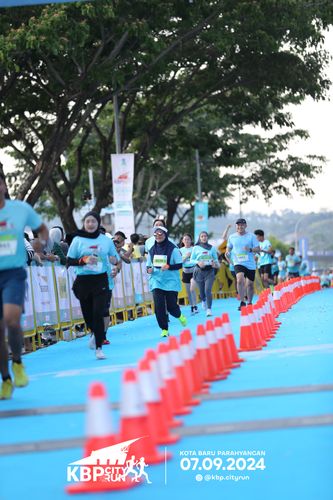 Race photo from KBP City Run 2024