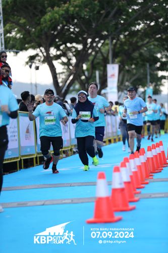 Race photo from KBP City Run 2024