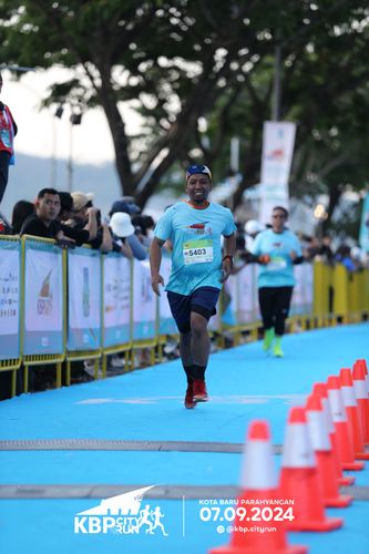 Race photo from KBP City Run 2024