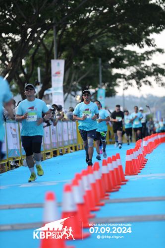 Race photo from KBP City Run 2024