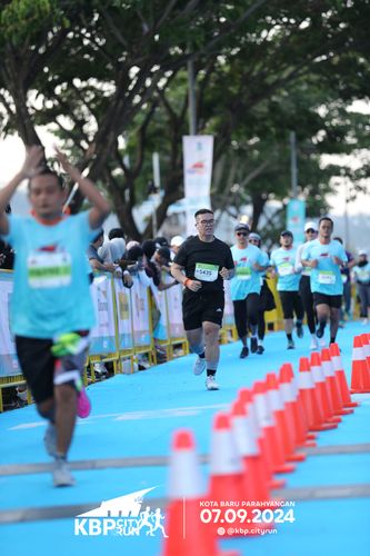 Race photo from KBP City Run 2024