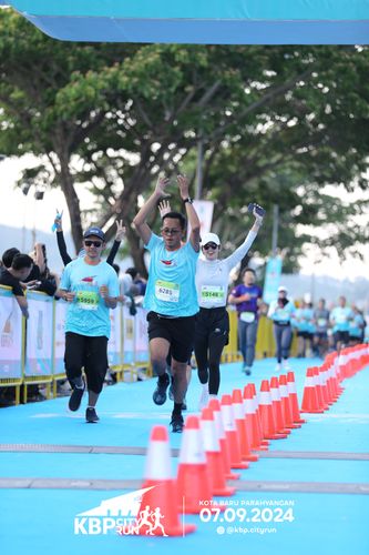 Race photo from KBP City Run 2024